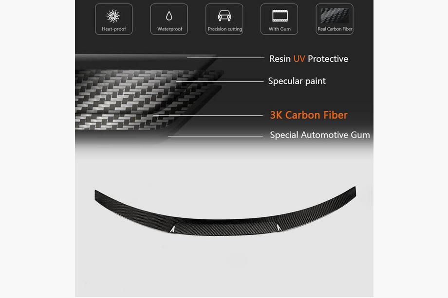 BMW 3 Series G20/G21 2018- Spoiler M4-Style V1 (für G20/G80, Carbon) Foto 5