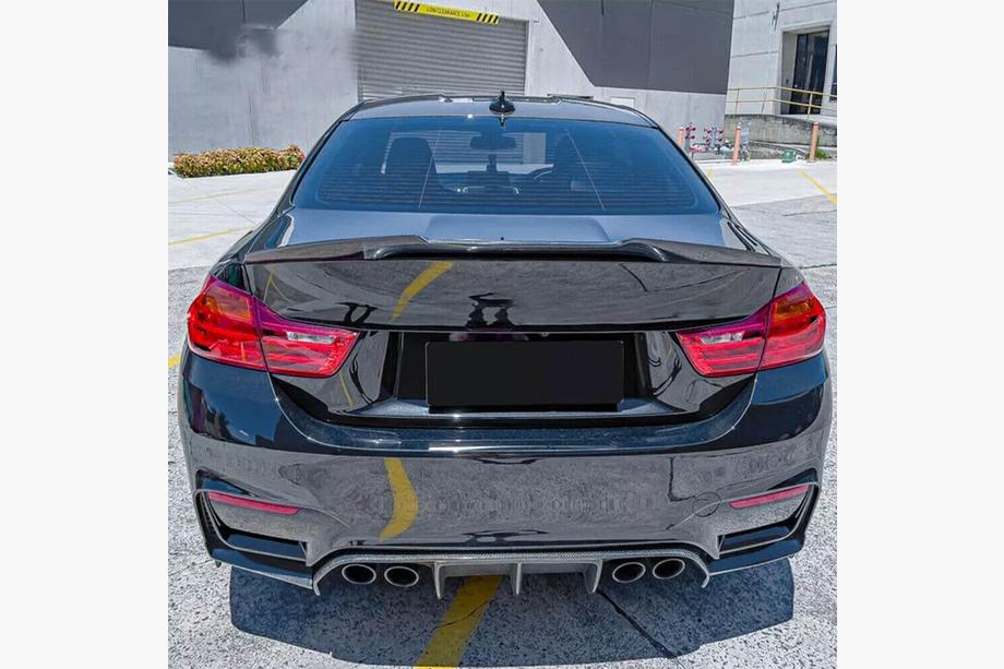 BMW 4 Series F32/F33/F36 2012-2020 Spoiler M4-Style (für F32, Carbon) Foto 2