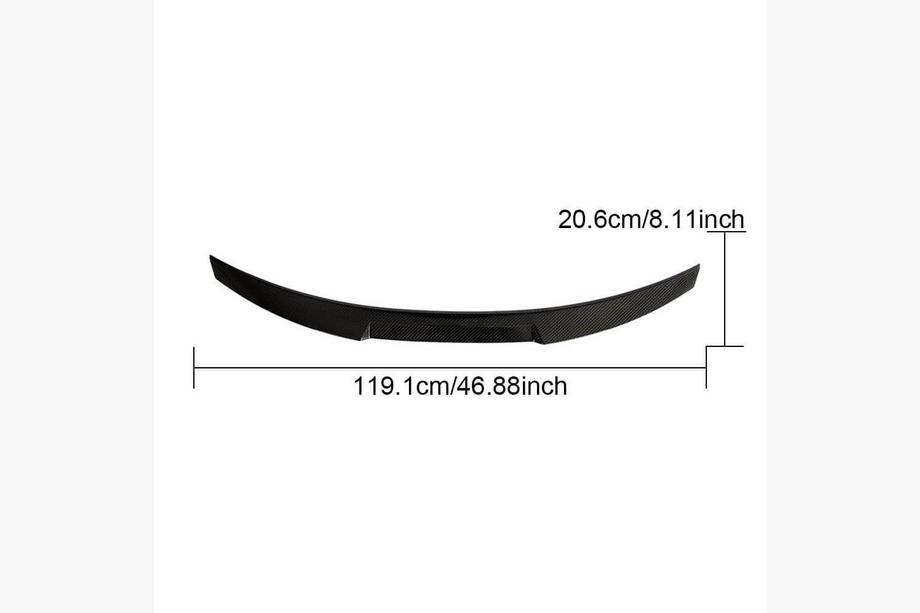 BMW 4 Series F32/F33/F36 2012-2020 Spoiler M4-Style (für F32, Carbon) Foto 6