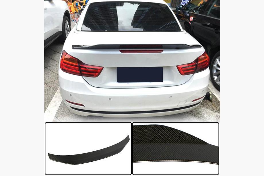 BMW 4 Series F32/F33/F36 2012-2020 Kofferraumdeckel Spoiler Carbon V2 (für F36) Foto 1