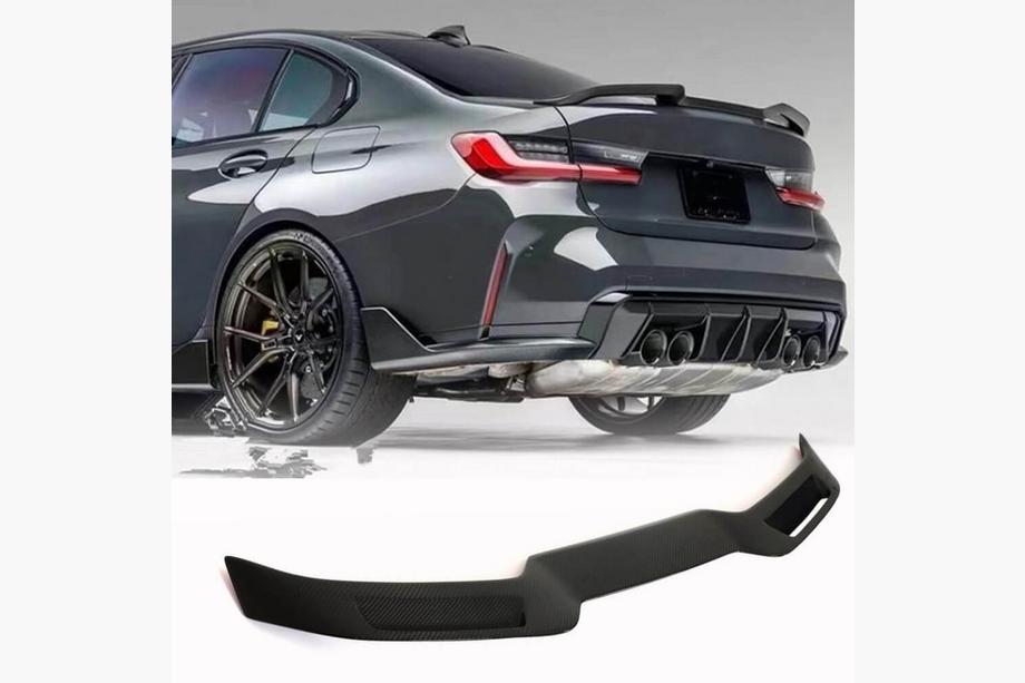 BMW 4 Series G22/23/26 2020- Heckspoiler V2 (für G22/G82, Carbon) Image