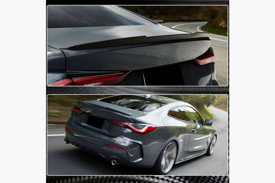 BMW 4 Series G22/23/26 2020- Spoiler M4-Style V1 (für G22/G82, Carbon) Foto 4
