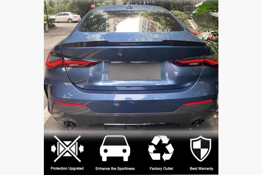 BMW 4 Series G22/23/26 2020- Spoiler M4-Style V2 (für G22/G82, Carbon) Foto 2