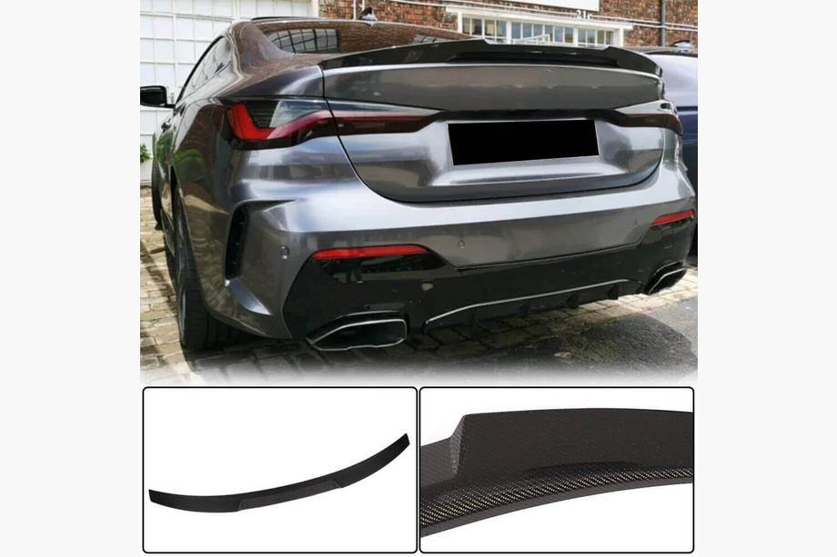 BMW 4 Series G22/23/26 2020- Kofferraumdeckel Spoiler Carbon V9 (Coupe) Image