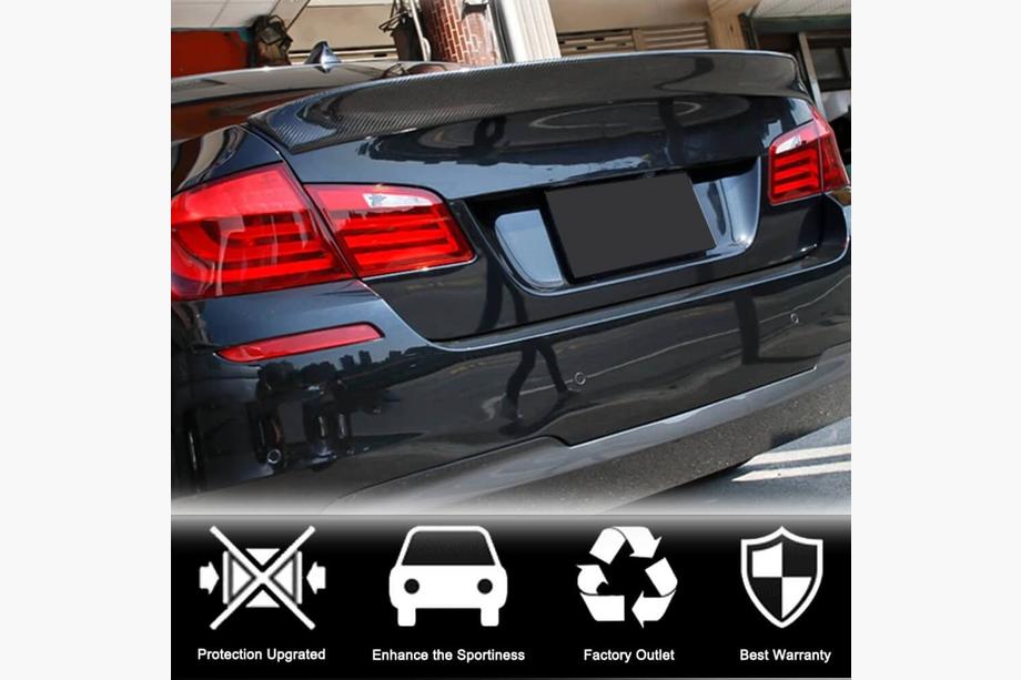 BMW 5 Series F10/F11 2010–2016 Heckspoiler V1 (für F10, Carbon) Foto 2