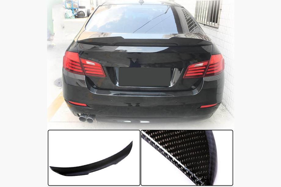 BMW 5 Series F10/F11 2010–2016 Kofferraumdeckel Spoiler Carbon V8 (SD) Image