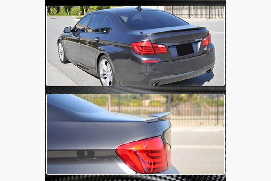 BMW 5 Series F10/F11 2010–2016 Kofferraumdeckel Spoiler FRP V10 (SD) Foto 6