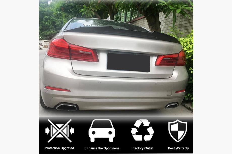 BMW 5er G30/G31 2017–2023 Kofferraumdeckel Spoiler Carbon V5 (SD) Foto 2