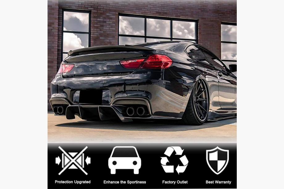 BMW 6 Series F12/F13/F06 2011-2018 Spoiler V1 (für F06/F13, Carbon) Foto 3