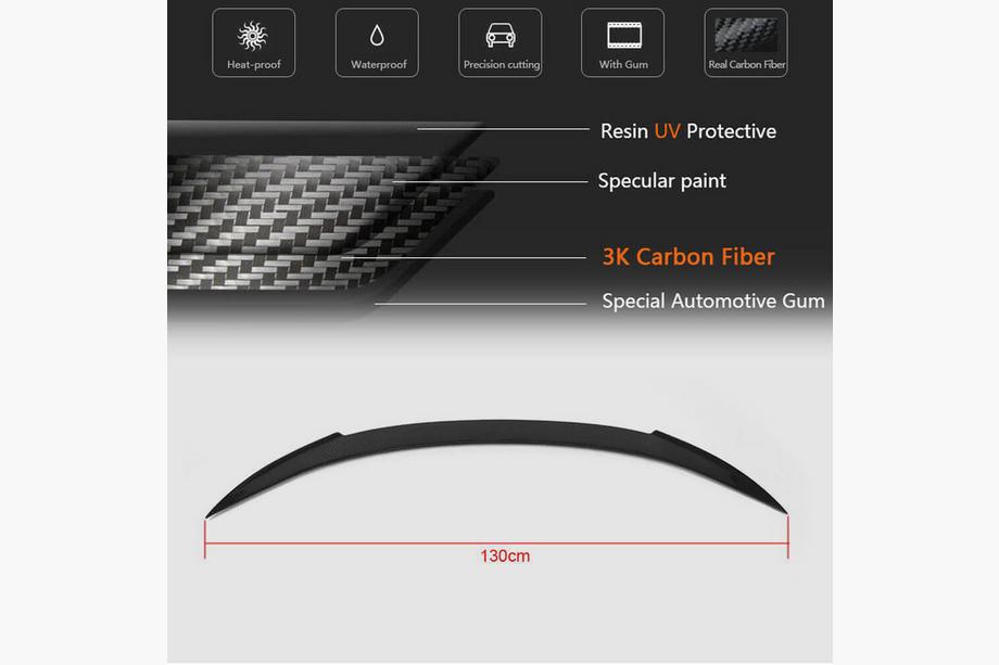 BMW 6 Series F12/F13/F06 2011-2018 Spoiler V1 (für F06/F13, Carbon) Foto 6