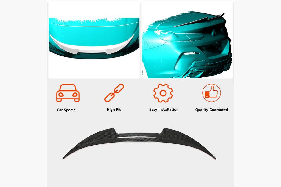 BMW 8 Series G14/G15/G16 2018- PSM-Style Heckspoiler (für G14/F91, Carbon) Foto 2