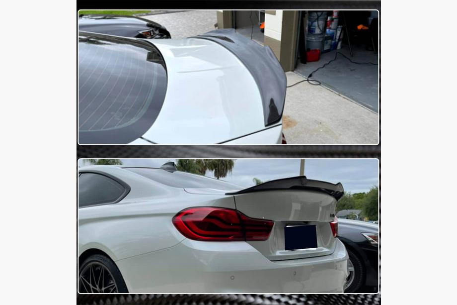 BMW 4 Series F32/F33/F36 2012-2020 PSM-Style V2 Heckspoiler (für F82, Carbon) Foto 4