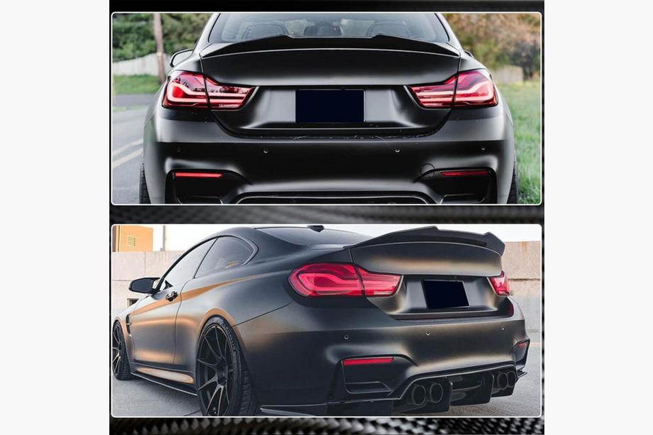 BMW 4 Series F32/F33/F36 2012-2020 PSM-Style V2 Heckspoiler (für F82, Carbon) Foto 5