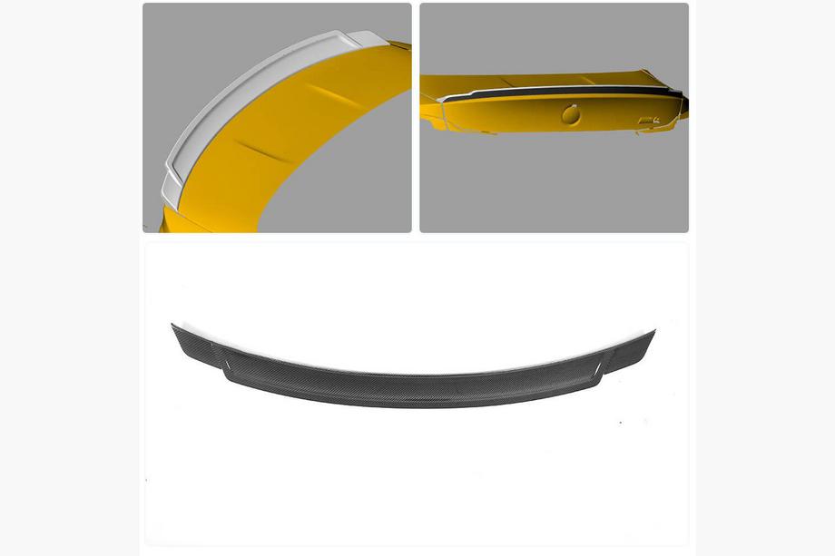 BMW 4 Series F32/F33/F36 2012-2020 Heckspoiler V2 (für F82, Carbon) Foto 2