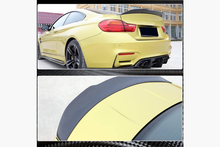 BMW 4 Series F32/F33/F36 2012-2020 Kofferraumdeckel Spoiler Carbon V7 (für F82) Foto 3