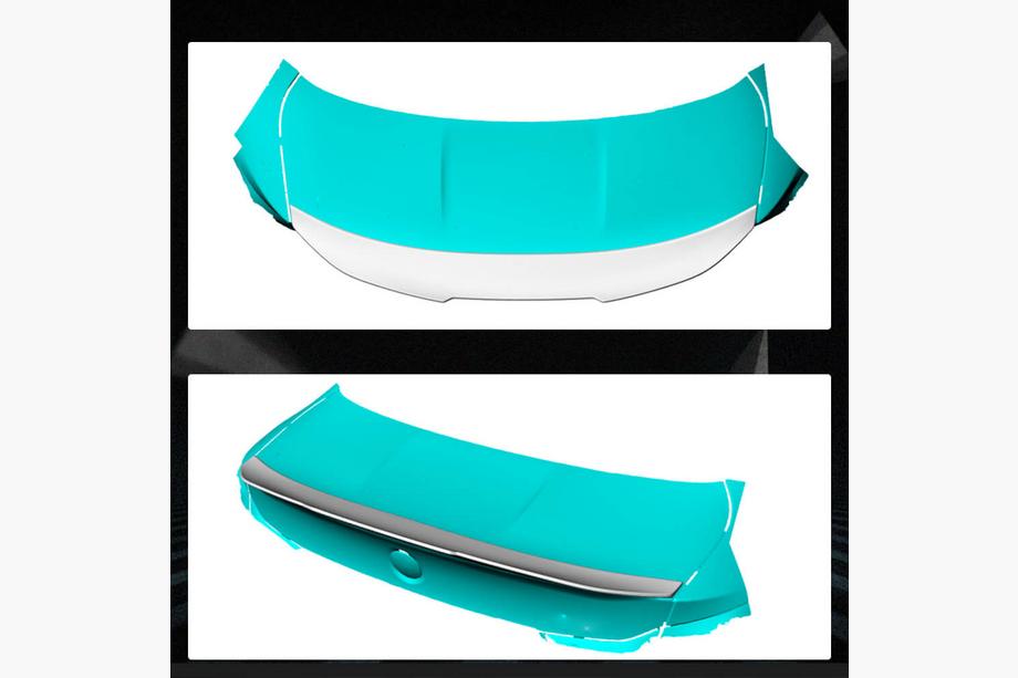 BMW 4 Series F32/F33/F36 2012-2020 PSM-Style V1 Heckspoiler (für F82, Carbon) Foto 2