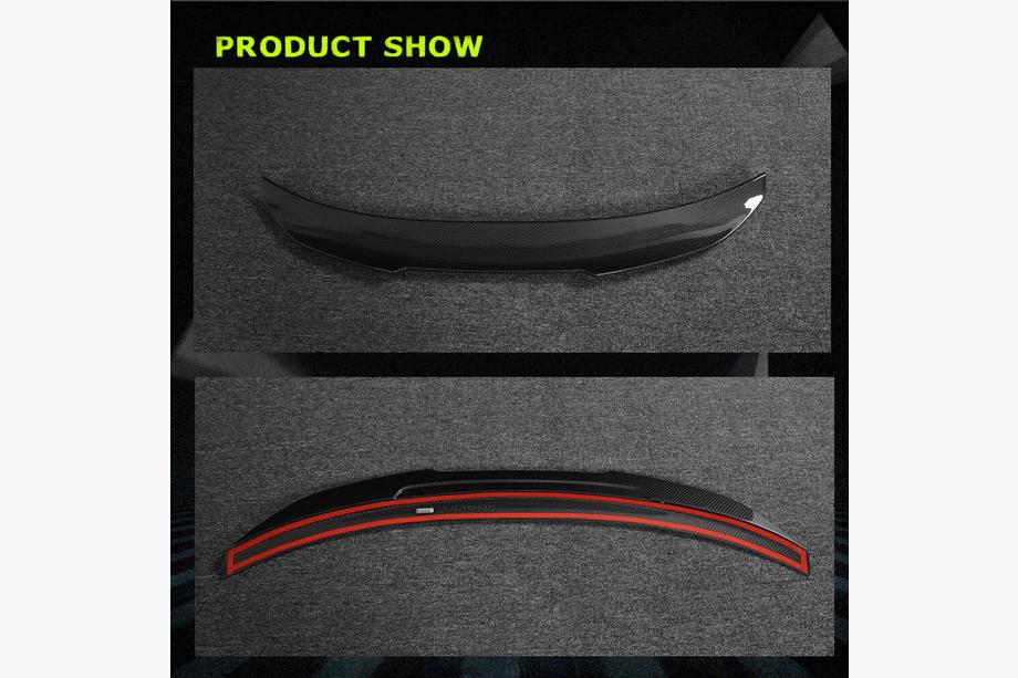 BMW 4 Series F32/F33/F36 2012-2020 PSM-Style V1 Heckspoiler (für F82, Carbon) Foto 3