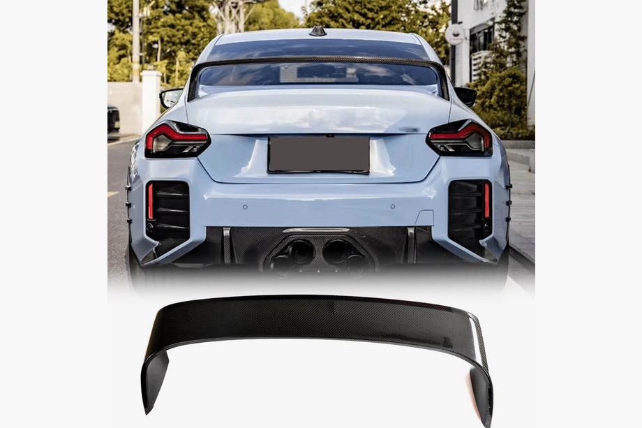 BMW 2 Series G42 2021- Heckspoiler V8 (Schwarz Glanz) Image