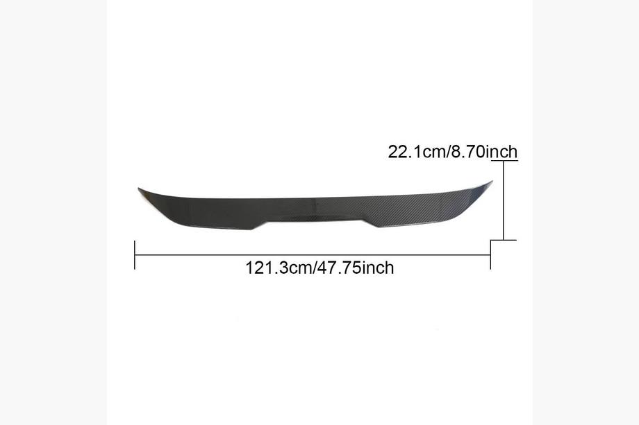 BMW 2 Series G42 2021- PSM-Style Spoiler (Carbon) Foto 9