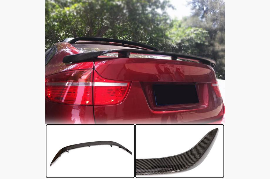 BMW X6 E71 2008–2014 Kofferraumdeckel Spoiler FRP V3 Image