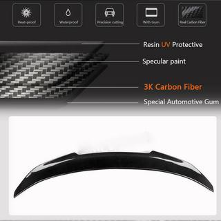 Kofferraumdeckel Spoiler Carbon V2 BMW X6 F16 2014-2019 Foto 3