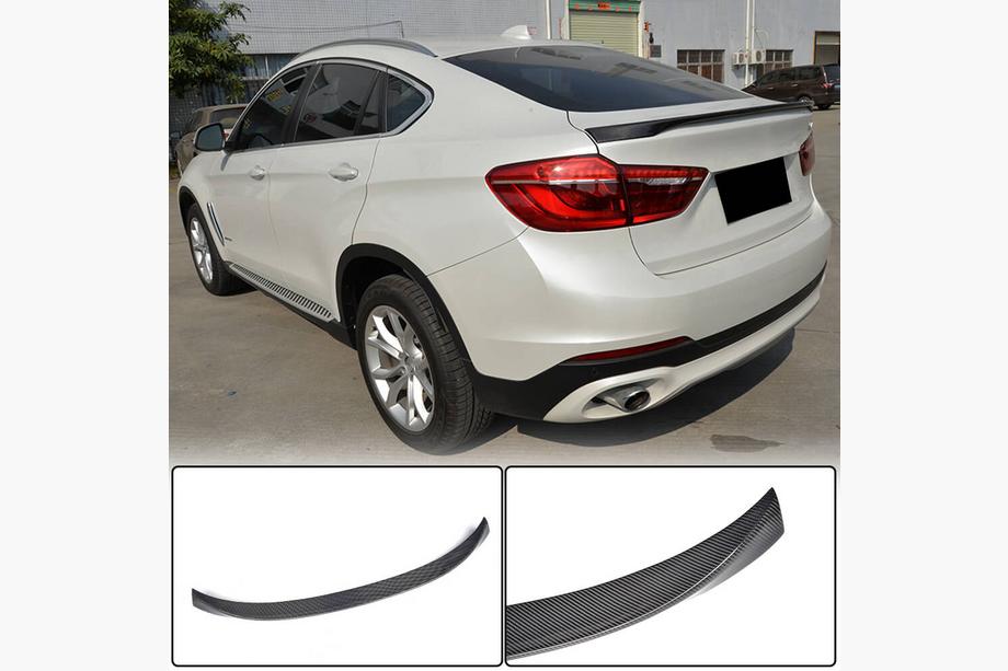 BMW X6 F16 2014-2019 Kofferraumdeckel Spoiler Carbon V3 Image