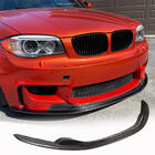 BMW 1 Series E81/E82/E87/E88 2004-2011 Frontlippe V1 für 1M E82, Carbon Foto 1