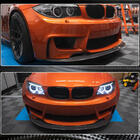 BMW 1 Series E81/E82/E87/E88 2004-2011 Frontlippe V1 für 1M E82, Carbon Foto 5