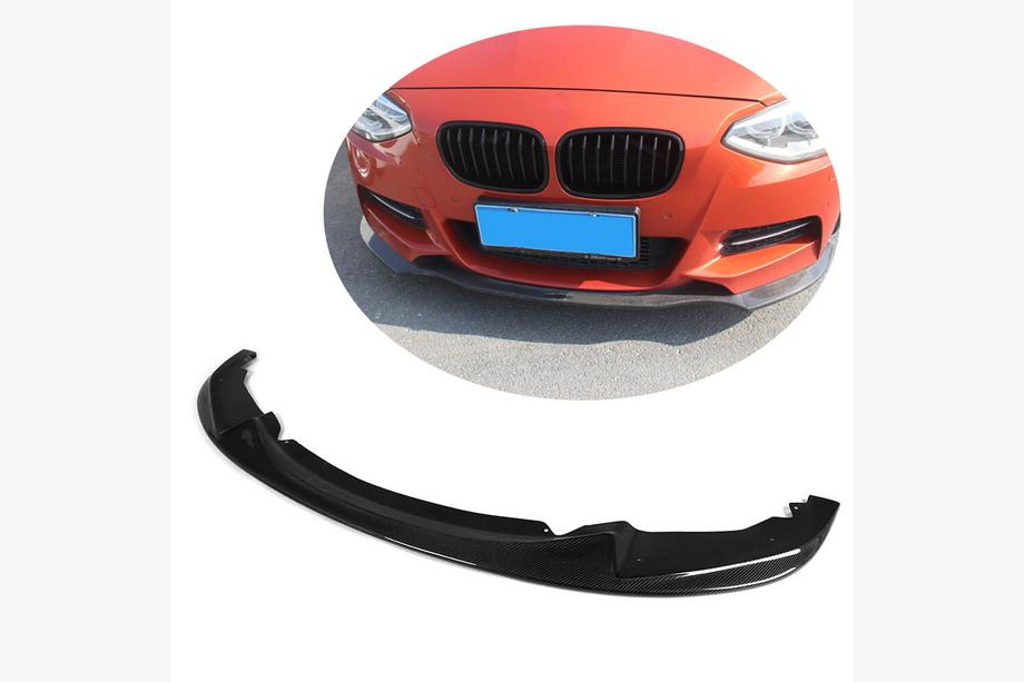 BMW 1 Series F20/F21 2011-2019 Frontstoßstangen Lippe (für M-Sport 2011-2015, Carbon) Foto 1