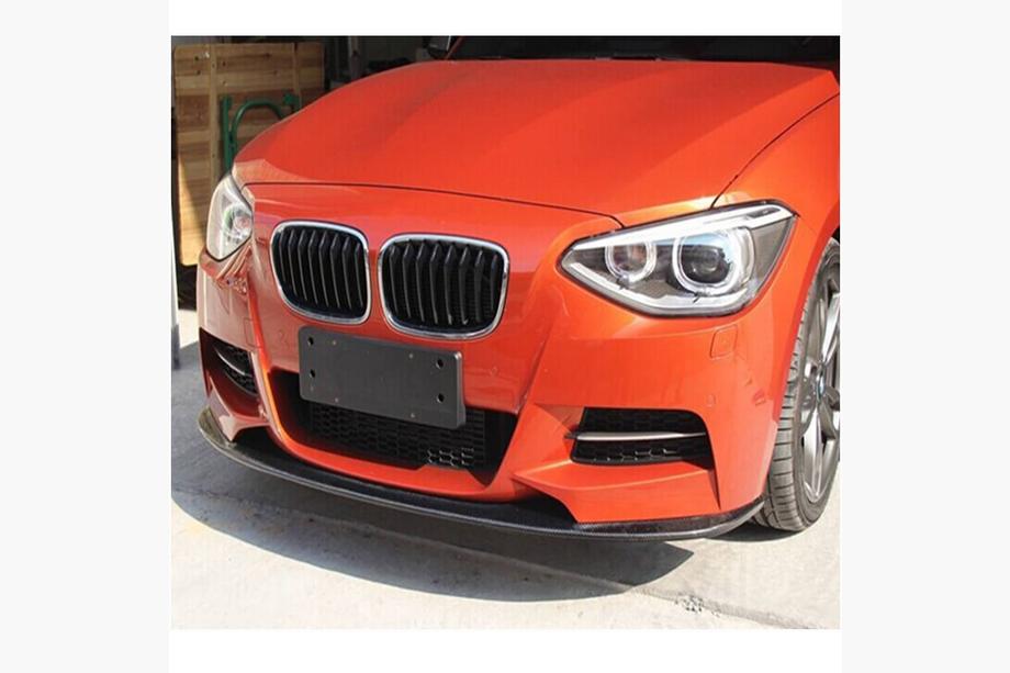 BMW 1 Series F20/F21 2011-2019 Frontstoßstangen Lippe (für M-Sport 2011-2015, Carbon) Foto 2
