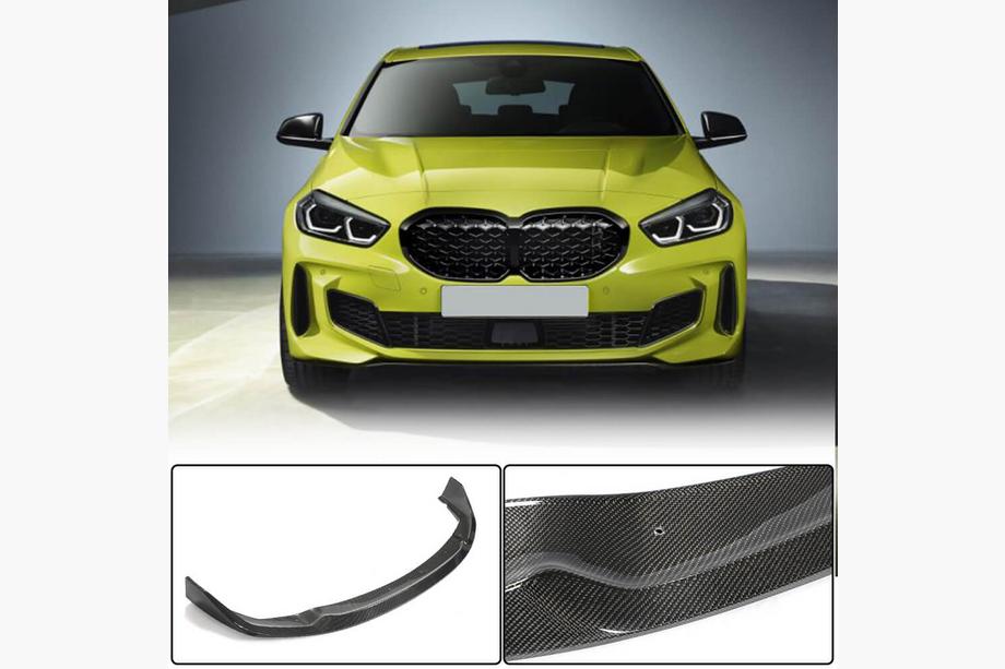 BMW 1 Series F40 2019-2024 Frontlippe Stoßstange (für M-Sport, Carbon) Foto 1