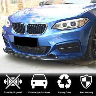 Frontspoilerlippe V1 für F22/F23 M-Sport, Carbon Foto 2