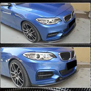 Frontspoilerlippe V1 für F22/F23 M-Sport, Carbon Foto 4