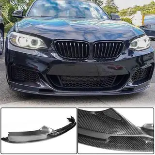 Frontstoßstangenlippe V2 (für F22/23 M-Sport, Carbon) Foto 2