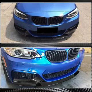 Frontspoilerlippe V3 für F22/23 M-Sport, Carbon Foto 2