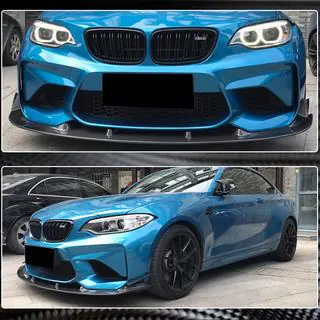 Frontspoiler Lippe V6 für F87 M2, Carbon Foto 4