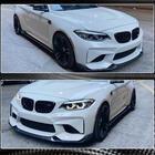 BMW 2 Series F22/F23 2014-2021 Frontspoiler Lippe V4 für F87 M2 Competition, Carbon Foto 4