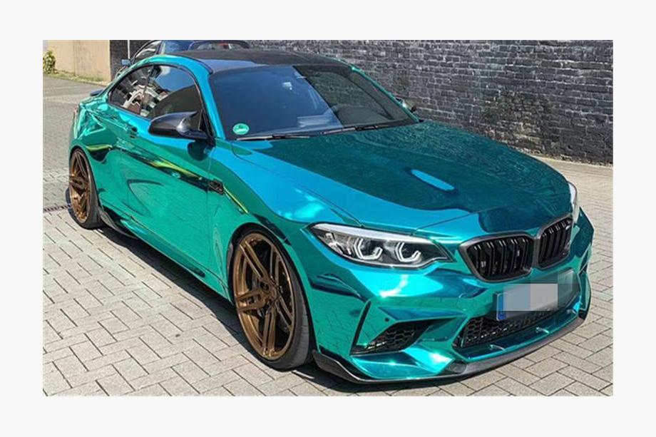 BMW 2 Series F22/F23 2014-2021 Frontspoiler Lippe V2 für F87 M2 Competition, Carbon Foto 6