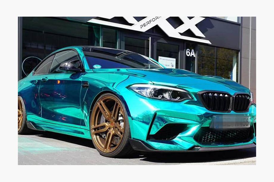 BMW 2 Series F22/F23 2014-2021 Frontspoiler Lippe V2 für F87 M2 Competition, Carbon Foto 8