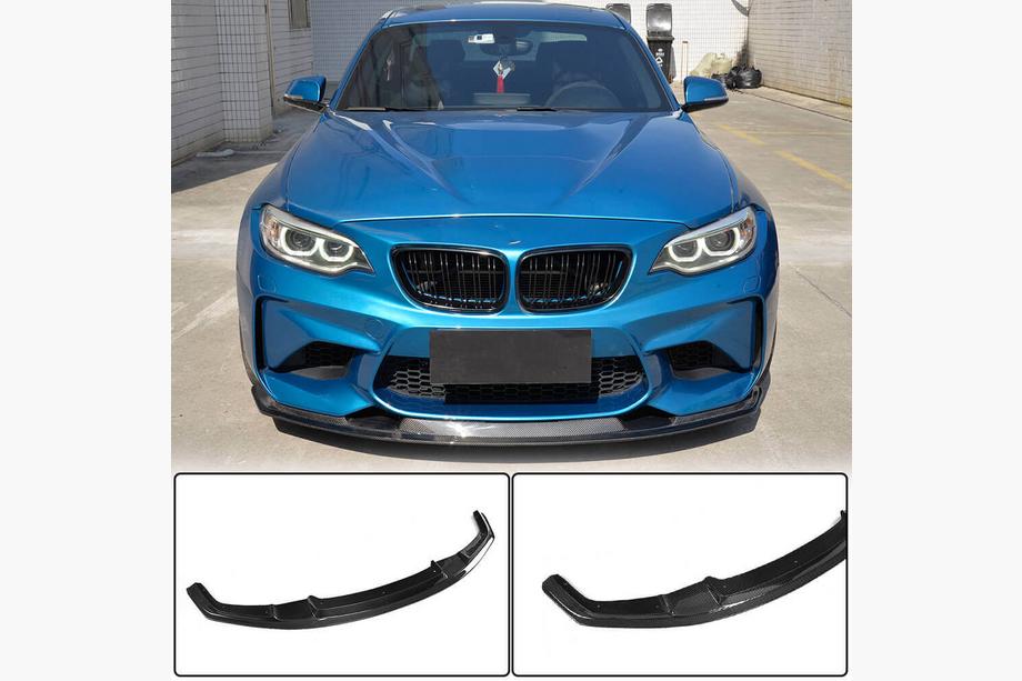 BMW 2 Series F22/F23 2014-2021 Frontlippe V1 für F87 M2, Carbon Image