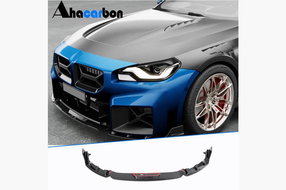 BMW 2 Series G42 2021- Frontlippe V2 für G87, Carbon Image