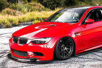 BMW 3 Series E92/E93 2006–2013 Frontstoßstange Lippe GT4-Style (für M3, Carbon) Foto 3