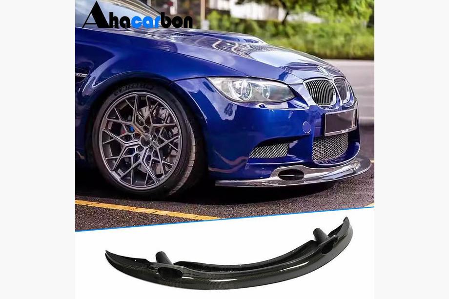 BMW 3 Series E92/E93 2006–2013 Frontstoßstange Lippe GT4-Style (für M3, Carbon) Image