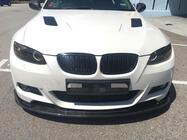BMW 3 Series E92/E93 2006–2013 Frontstoßstange Lippe Hamman-Style V2 (für M3, Carbon) Foto 2