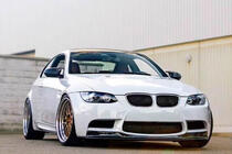 BMW 3 Series E92/E93 2006–2013 Frontlippe AK-Style passend für M3, Carbon Foto 3