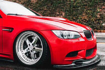 BMW 3 Series E90/E91 2005-2011 Frontstoßstange Lippe GT4-Style (für M3, Carbon) Foto 4