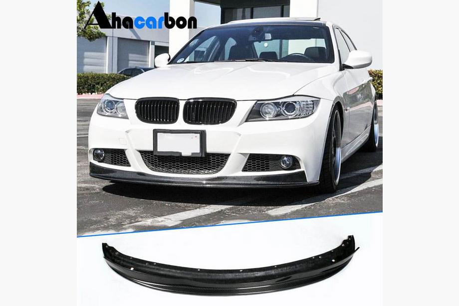 BMW 3 Series E90/E91 2005-2011 Frontlippe für Stoßstange Lip (für E90 M-Sport 2008-2011, Carbon) Image
