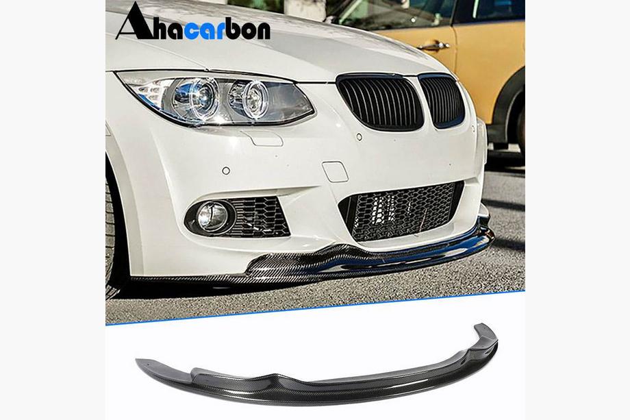 BMW 3 Series E92/E93 2006–2013 Frontlippe RK-Style für Frontstoßstange (für 2010-2012 M-Sport, Carbon) Foto 1
