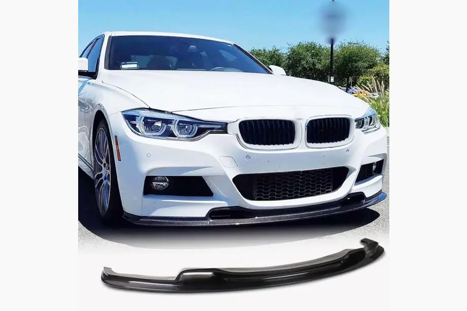 BMW 3 Series F30/F31 2012-2019 Frontlippe V-Style für F30 M-Sport, Carbon Foto 1