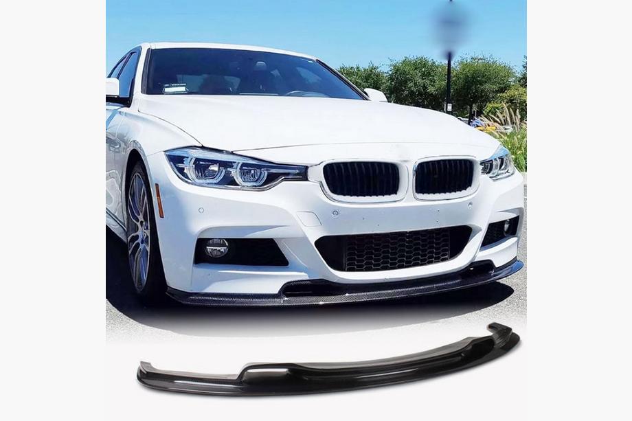BMW 3 Series F30/F31 2012-2019 Frontstoßstangenlippe FRP V3 (M-Performance) Foto 1